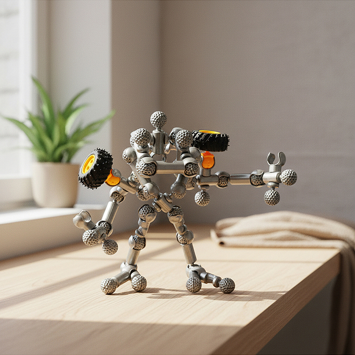 Конструктор SY8821 "Робот" (31 дет.) в коробке
