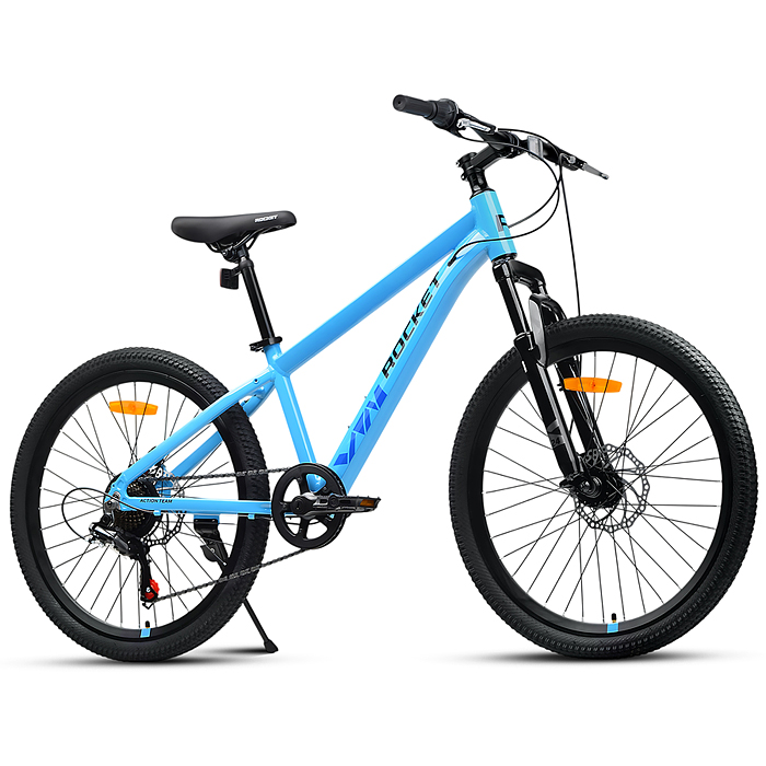 Фото к товару Велосипед 24" Rocket Rower, цвет синий, размер 13" Велосипед 24" Rocket Rower, цвет синий, размер 13"