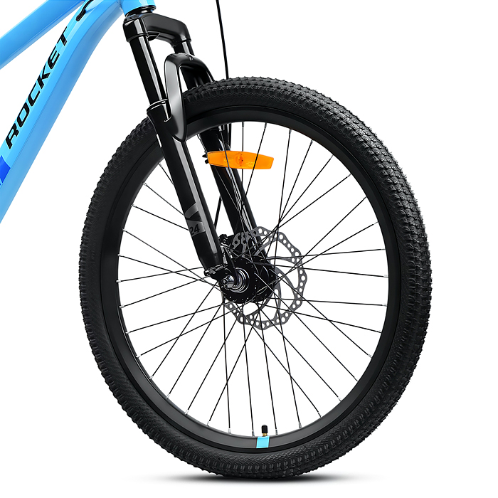 Фото к товару Велосипед 24" Rocket Rower, цвет синий, размер 13" Велосипед 24" Rocket Rower, цвет синий, размер 13"