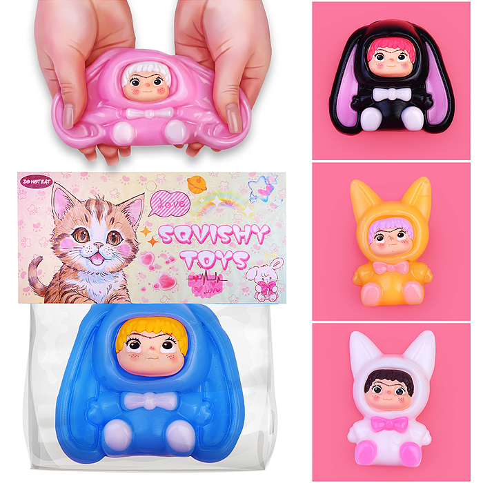 Игрушка-антистресс 00-8164 "Кукла в костюме"