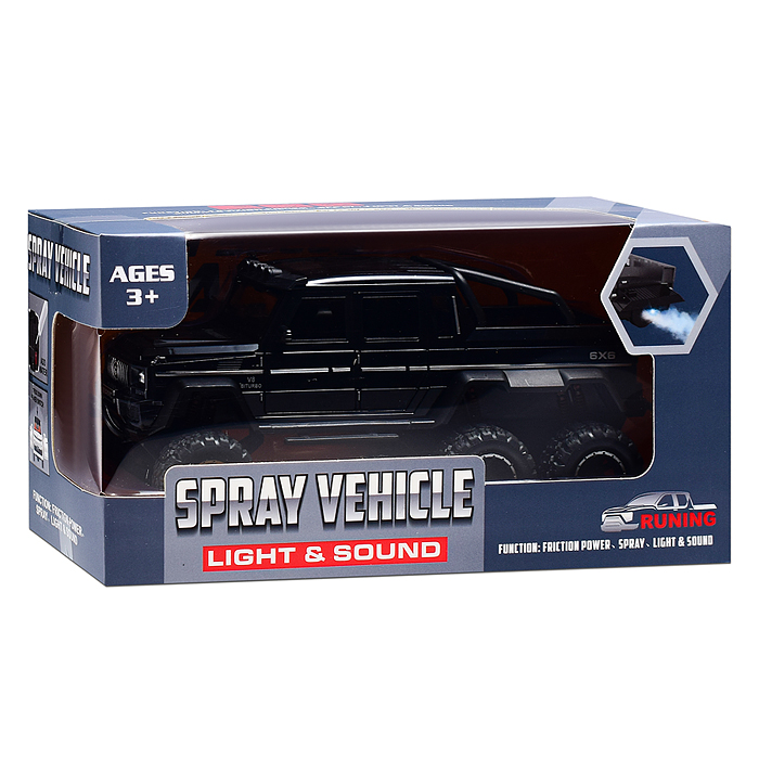 Машина YM-9935B "Железный бык" (свет, звук) в коробке