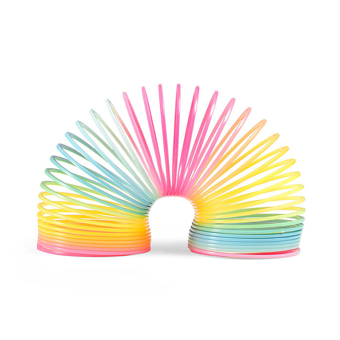 Игрушка-пружинка Y8210-A "Цветной бум"