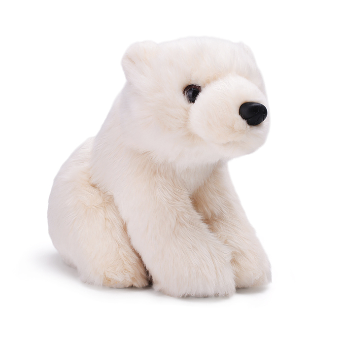 Белый Полярный мишка, 20 см