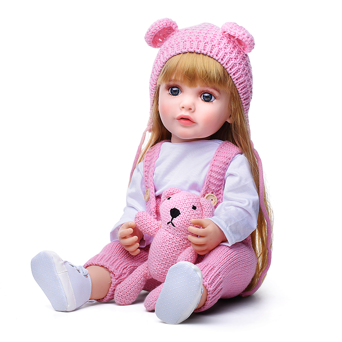 Кукла ADJX88-28 "Аделина" с аксессуарами, со звуком, в коробке