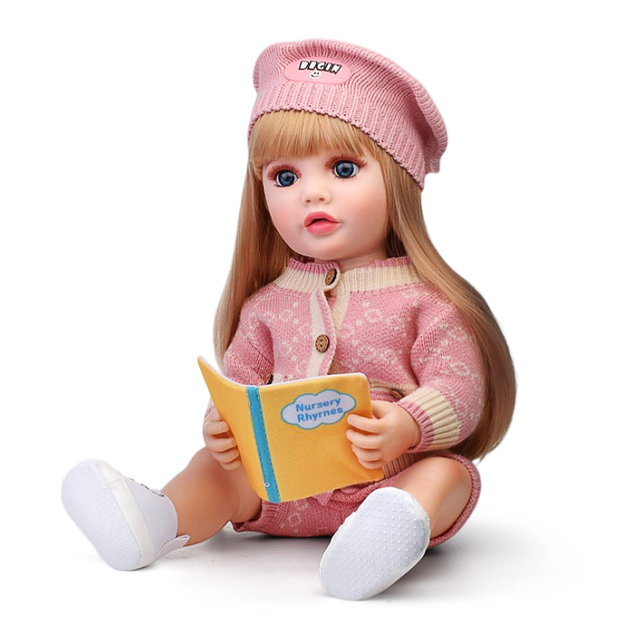 Кукла ADJX88-04 "Майя" с аксессуарами, со звуком, в коробке