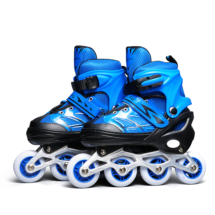 Ролики детские, размер M (цвет синий) Ролики детские, размер M (цвет синий)