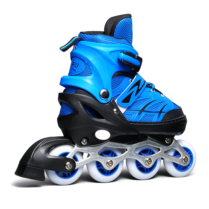 Ролики детские, размер M (цвет синий)