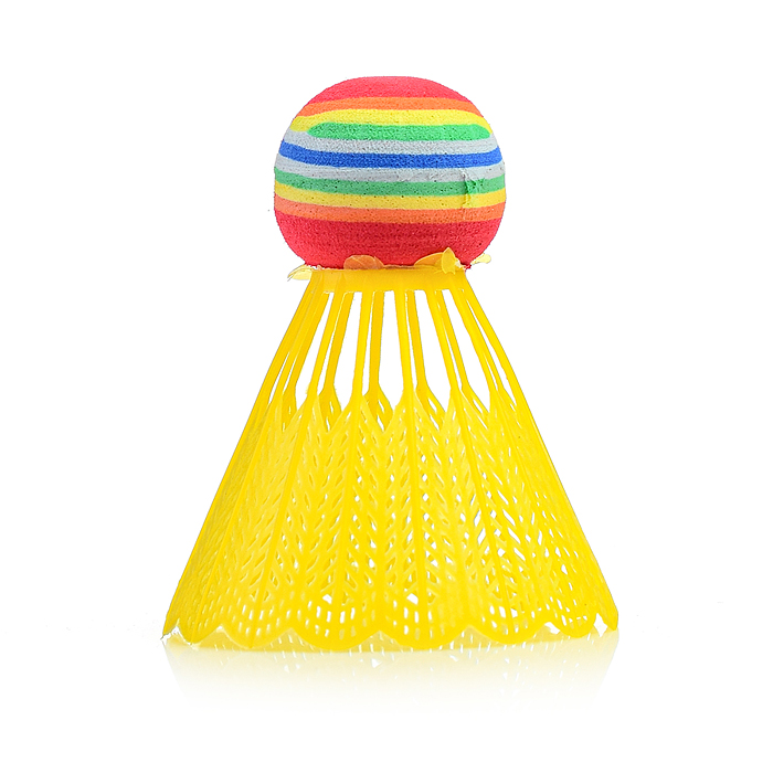 Набор воланчиков для бадминтона (5 шт.) в тубусе