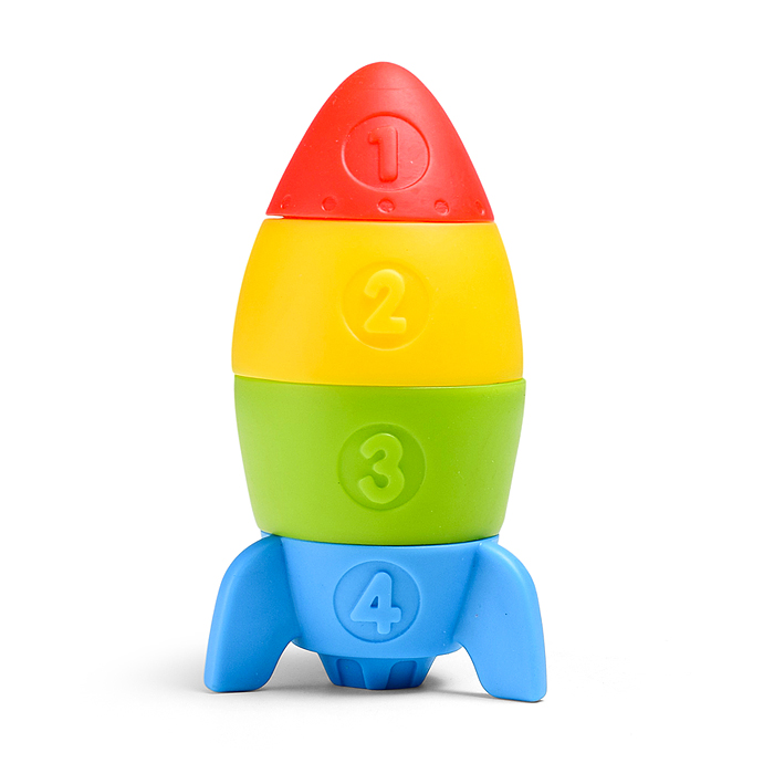 Пирамидка 628-190 "Яркая ракета" в коробке