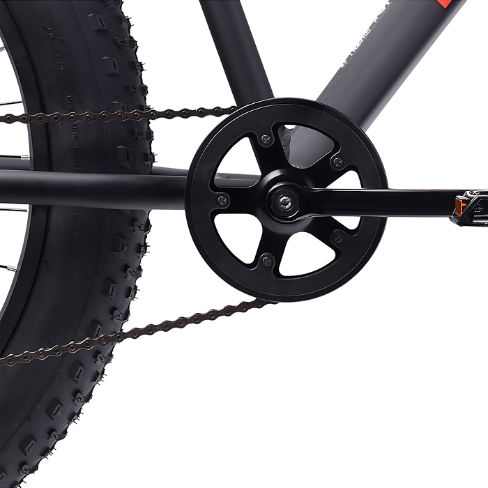 Велосипед 26" Rocket Fat 26, цвет черный, размер 18"