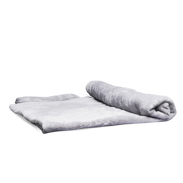 Мягкая игрушка M1712 "Кот Черныш" 45 см, с пледом (1,1х1,6м)