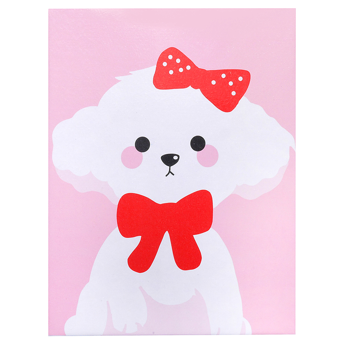 Набор творческая мастерская MKX-21 "Щеночек с бантиком" 30*40 см.