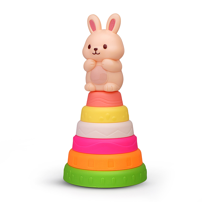 Пирамидка 668-6E "Милый зайчик" в сетке Пирамидка 668-6E "Милый зайчик" в сетке