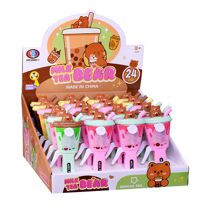 Ветерок SQ657-1 "Мишка в стаканчике" в коробке