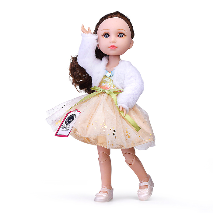 Кукла QJ200D "Анастасия" с аксессуарами, в коробке