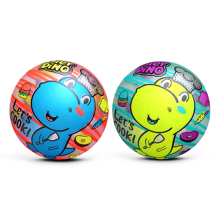 Мяч надувной детский PVC 00-8108 "Яркая игра" 22см 