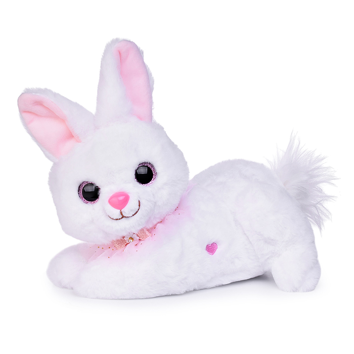 Заяц 933-146E "Пушистик" на батарейках, в коробке