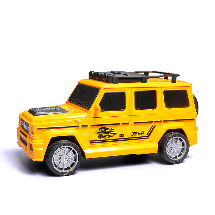 Набор машин 400-1 "Весёлый автопарк" в коробке 