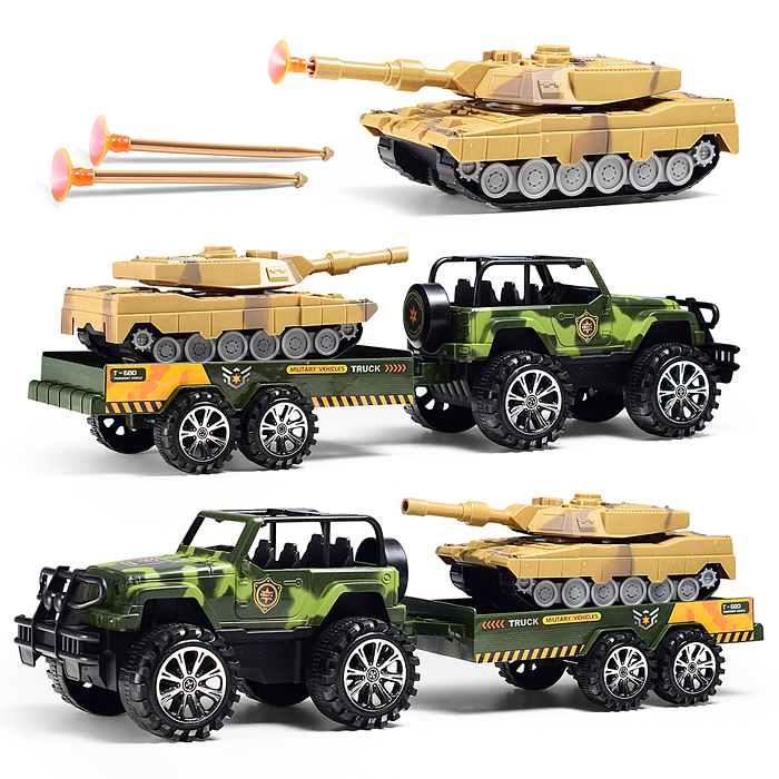 Машина 246-1 "Военный прицеп" в коробке Машина 246-1 "Военный прицеп" в коробке