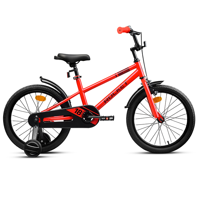 Велосипед 18" Rocket Gloss, цвет красный
