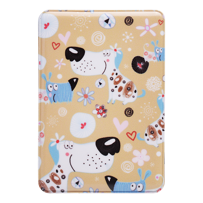 Обложка-карман для карт и пропусков, проездных, 95*65мм, ПВХ, фотопечать, ассорти 