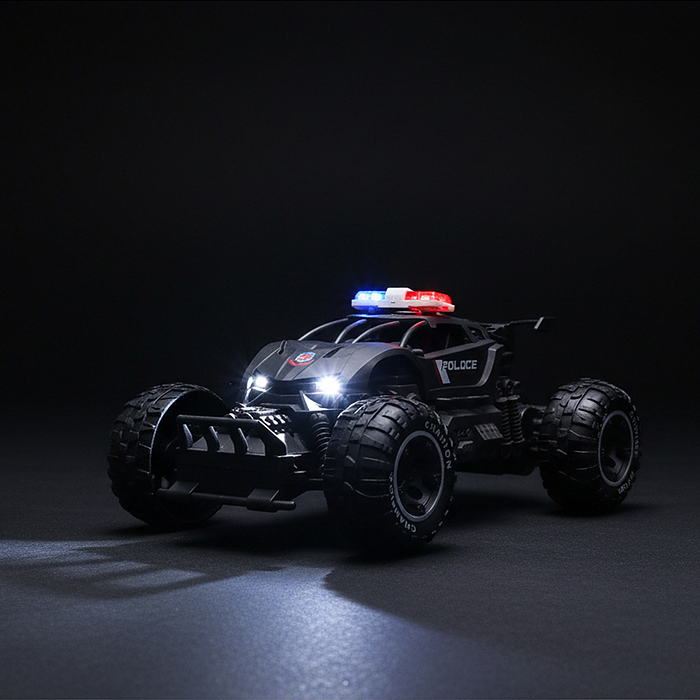 Машина 869-39-2J "Вездеход с прицепом 6" р/у, 27 MHz, в коробке