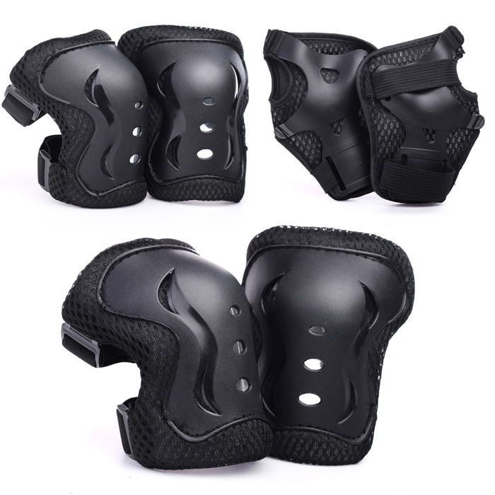 Набор защиты для катания U026162Y (цвет черный)