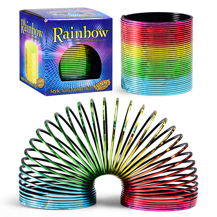 Игрушка-пружинка B0518-8 "Радужный перекат" Игрушка-пружинка B0518-8 "Радужный перекат"