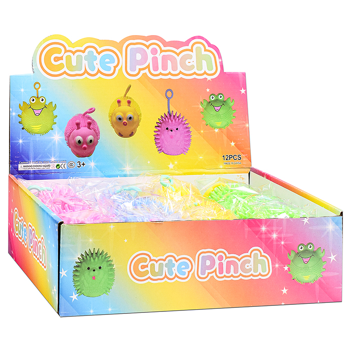 Игрушка-пищалка 00-8185 "Ежик" в коробке