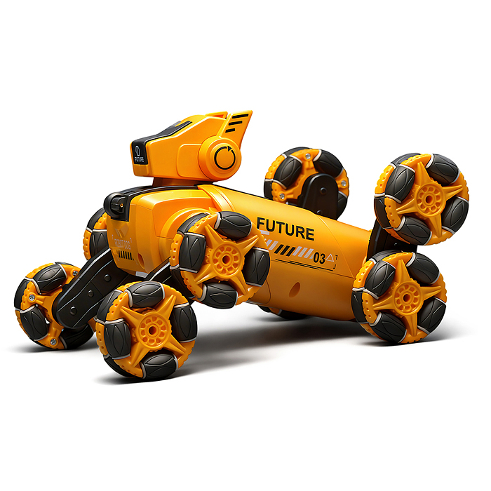 Машина MH-80XS "Монстр перевоплощения" р/у, 27 MHz, в коробке 