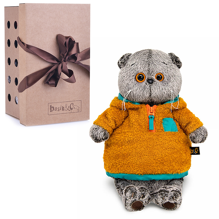 Кот Басик в анораке