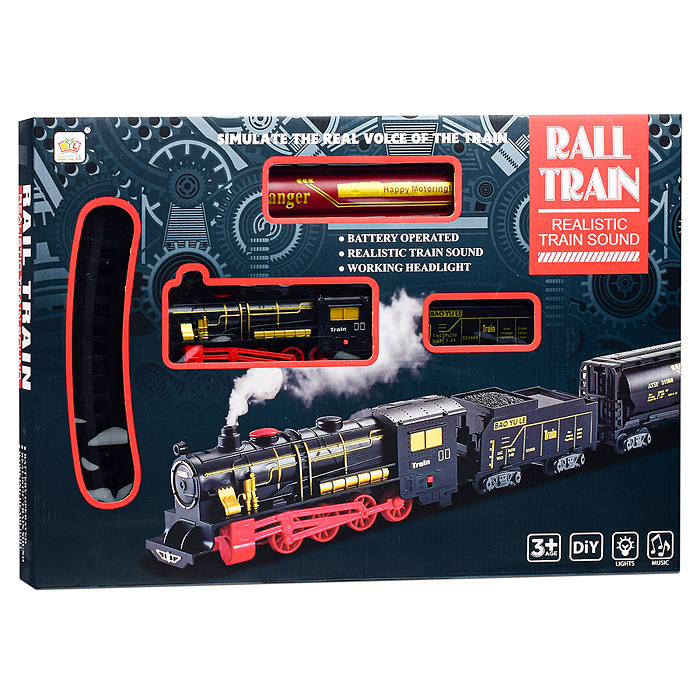 Фото к товару Железная дорога 8018 "Млечный путь" (свет, звук) в коробке Железная дорога 8018 "Млечный путь" (свет, звук) в коробке