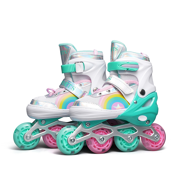 Ролики детские, размер M (цвет зеленый) Ролики детские, размер M (цвет зеленый)