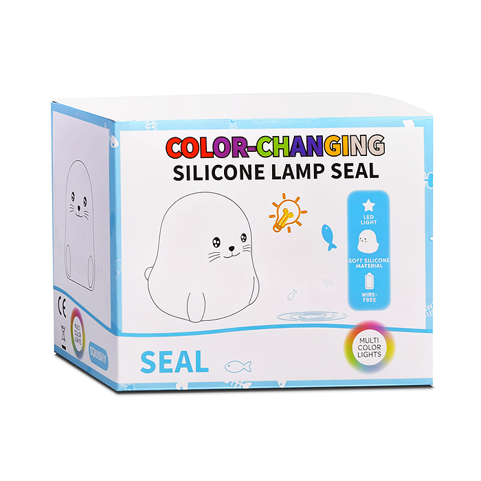 Ночник 00-8053 "Милый морской котик" в коробке