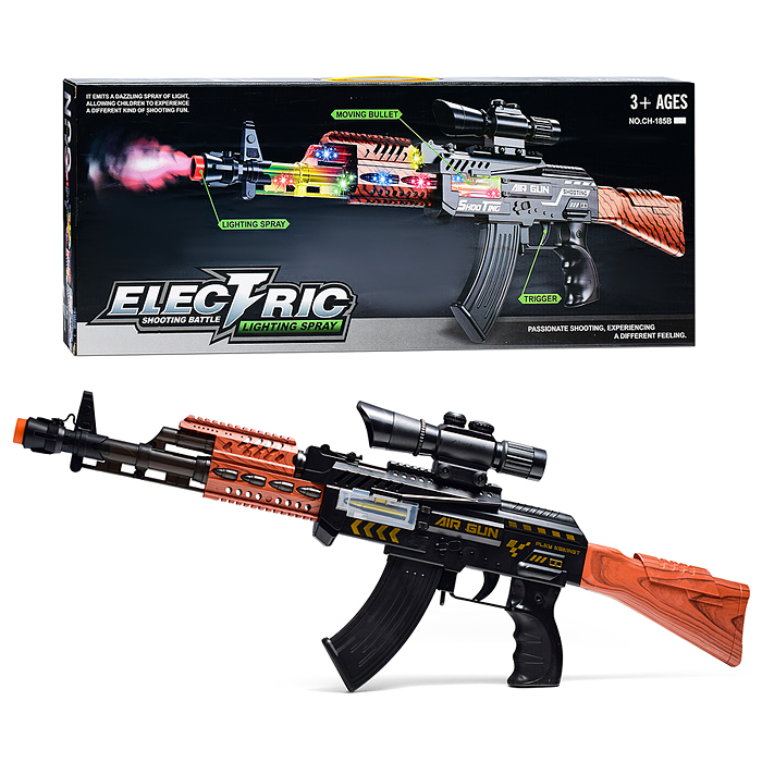 Автомат CH-185B "Вихрь" (свет, звук) в коробке