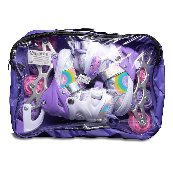 Ролики детские, размер S (цвет фиолетовый)