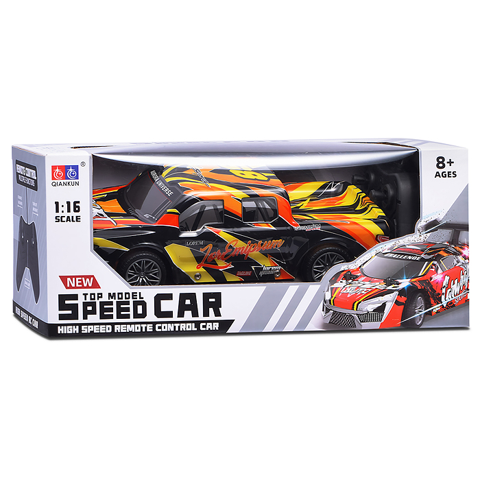 Машина 11510 "Горный властелин" р/у, 27 MHz. (свет) в коробке