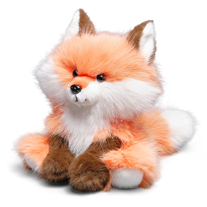 Мягкая игрушка M1688 "Лиса Руби" 22 см