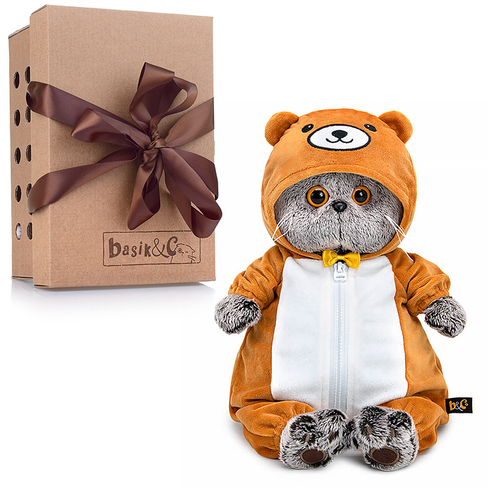 Кот Басик в кигуруми "Медвежонок"