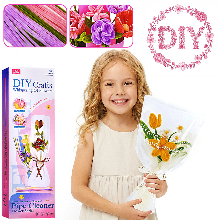 Набор творческая мастерская A65 "Нежные цветы" в коробке Набор творческая мастерская A65 "Нежные цветы" в коробке