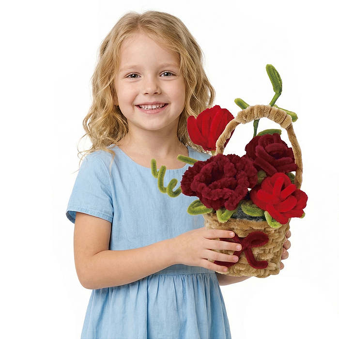 Фото к товару Набор творческая мастерская A95 "Цветы в корзинке-2" в коробке Набор творческая мастерская A95 "Цветы в корзинке-2" в коробке