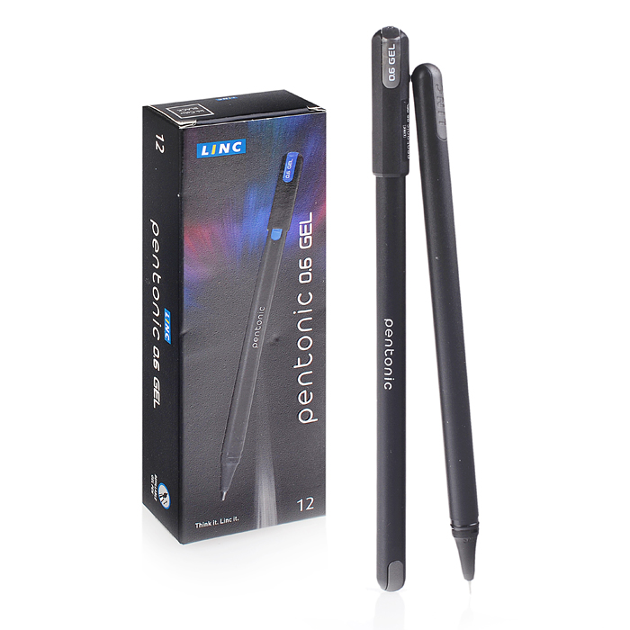 Ручка гелевая Linc Pentonic 0,60 мм черный в коробке Ручка гелевая Linc Pentonic 0,60 мм черный в коробке
