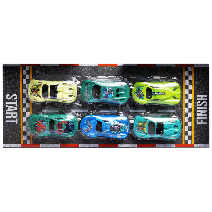 Набор машин 399-1 "Бригада тайфун" в коробке 