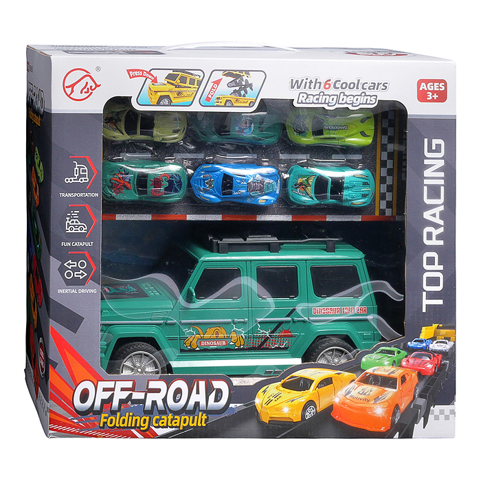 Набор машин 399-1 "Бригада тайфун" в коробке 