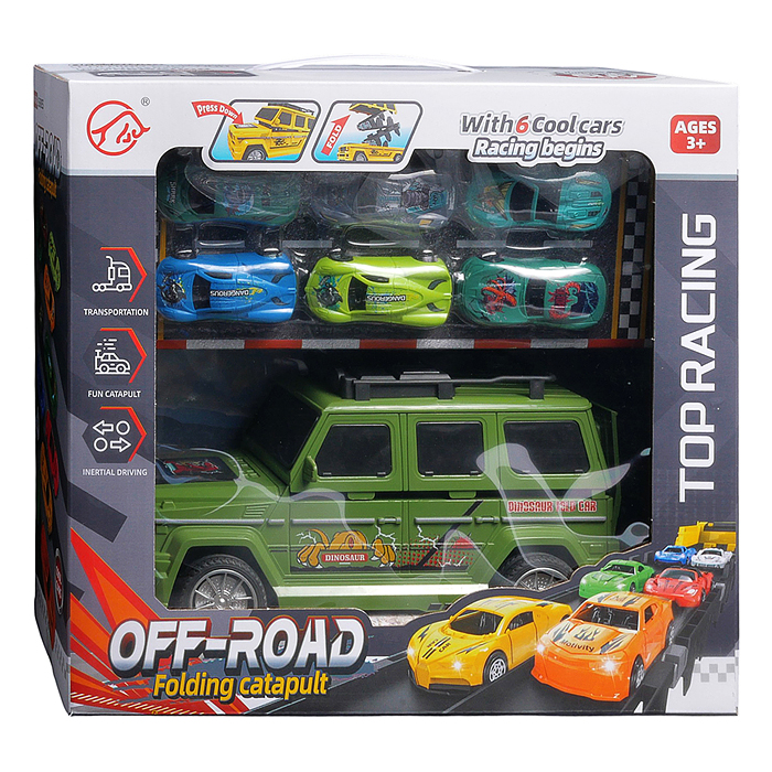 Набор машин 399-1 "Бригада тайфун" в коробке 