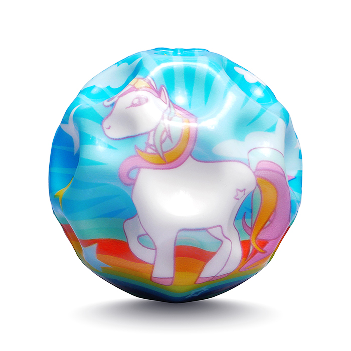 Мяч детский 00-7970 "Яркий весельчак" PU (7см) в коробке