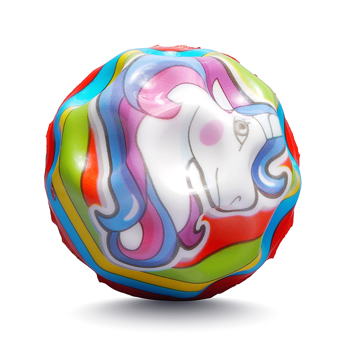 Мяч детский 00-7970 "Яркий весельчак" PU (7см) в коробке