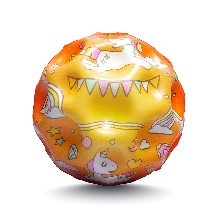 Мяч детский 00-7970 "Яркий весельчак" PU (7см) в коробке