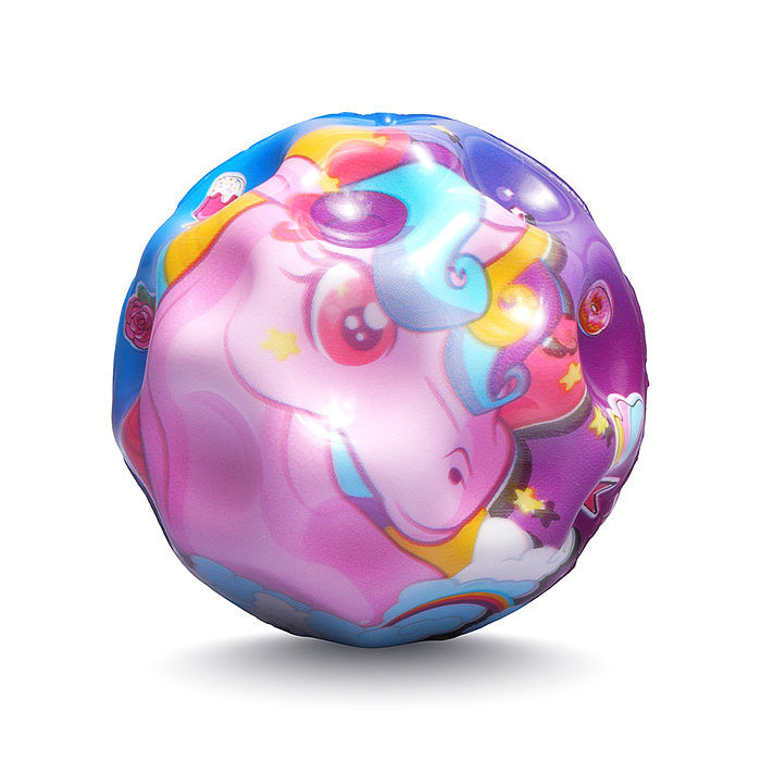 Мяч детский 00-7970 "Яркий весельчак" PU (7см) в коробке