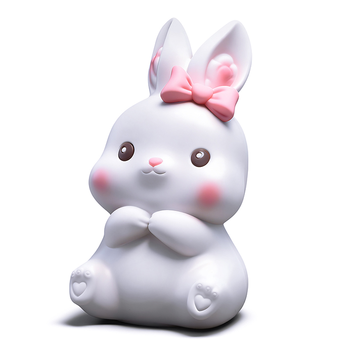 Ночник 00-8062 "Зайчик с бантиком" в коробке